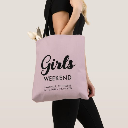 Leuke reisbestemming voor een meisjesweekend met b tote bag (Dichtbij)