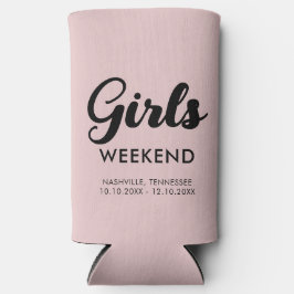 Leuke reisbestemming voor een meisjesweekend met v seltzer blikjeskoeler