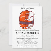 Leuke repetitie dineruitnodigingen kaart (Voorkant)