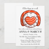 Leuke repetitie dineruitnodigingen kaart (Voorkant / Achterkant)