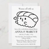 Leuke repetitie dineruitnodigingen kaart (Voorkant)