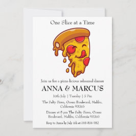 Leuke repetitie dineruitnodigingen kaart