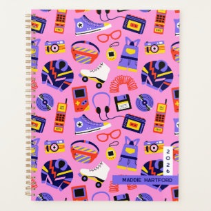 Leuke retro 90s nostalgie – Y2K revival tekeningen Planner