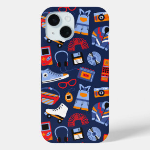 Leuke retro 90s nostalgie – Y2K tech en kleding iPhone 15 Case