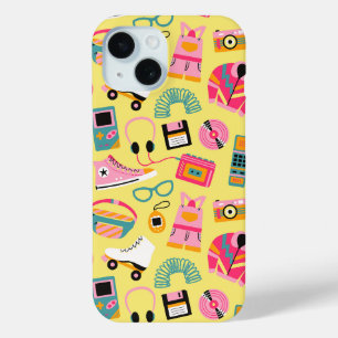 Leuke retro 90s nostalgie – Y2K tech en kleding iPhone 15 Case