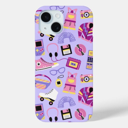 Leuke retro 90s nostalgie – Y2K tech en kleding Case-Mate iPhone Case (Achterkant)