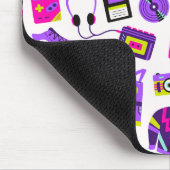 Leuke retro 90s nostalgie – Y2K techniek en kledin Muismat (Hoek)