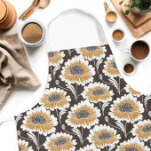 Leuke retro bloemenvrouwen schort