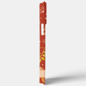 Leuke Retro Boho Sinaasappel Bloemenmotief Inspira Case-Mate iPhone Case (Achterkant / Rechts)