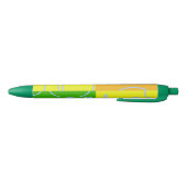 Leuke Retro Circles Loops Geel Groen Sinaasappel P Blauwe Inkt Pen (Bodem)