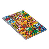 Leuke Retro Comic Book Pop Art Notitieboek (Rechterzijde)