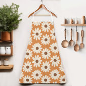 Leuke Retro Daisy Bloemen Vrouwen Schort