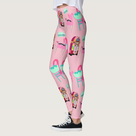 Leuke retro Fifties Fiesta Leggings (Links)