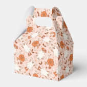 Leuke Retro Ghost & Jack-O-Lantern Patroon Bedankdoosjes (Voorkant Zijde)