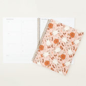 Leuke Retro Ghost & Jack-O-Lantern Patroon Planner (Display)