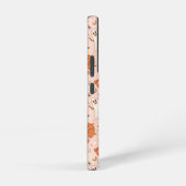 Leuke Retro Ghost & Jack-O-Lantern Patroon Samsung Galaxy Hoesje (Rechterkant)