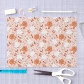 Leuke Retro Ghost & Jack-O-Lantern Patroon Tissuepapier (Craft)