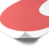 Leuke Retro Groovy Holly Jolly Vibes Typografie Ho Poster (Hoek)