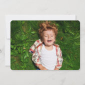 Leuke Retro Jellybeans Pop Foto Kids Verjaardagsfe Kaart (Achterkant)