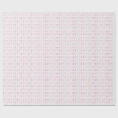 Leuke Retro Kerstverlichting Bord Roze Kerst Cadeaupapier (Vlak)