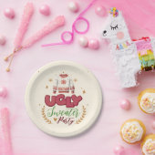 Leuke Retro Lelijke trui Kerstfeest Papieren Bordje (Feest)