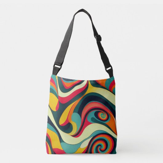 Leuke Retro Look Crossby Tote Tas (Voorkant)