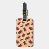 Leuke Retro Napolitaanse Ice Cream Sandwich Bagagelabel (Voorkant verticaal)