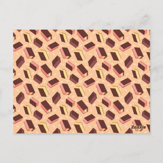 Leuke Retro Napolitaanse Ice Cream Sandwich Briefkaart (Achterkant)