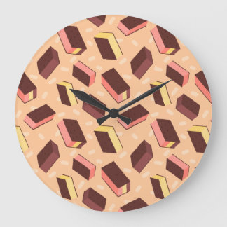Leuke Retro Napolitaanse Ice Cream Sandwich Grote Klok