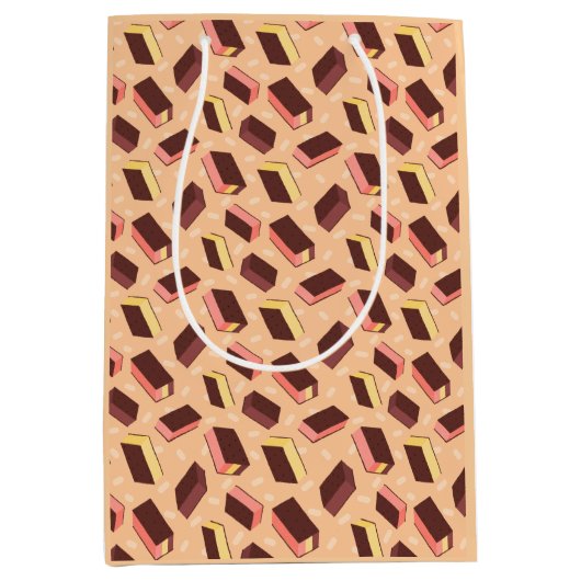 Leuke Retro Napolitaanse Ice Cream Sandwich Medium Cadeauzakje (Voorkant)