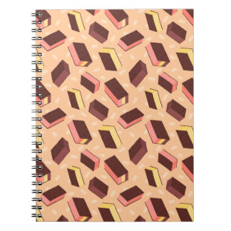 Leuke Retro Napolitaanse Ice Cream Sandwich patroo Notitieboek
