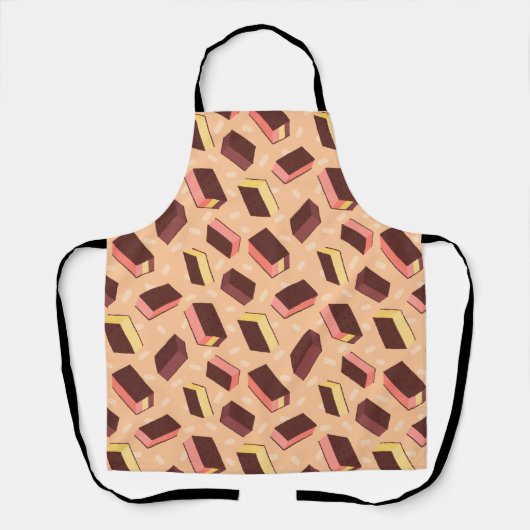 Leuke Retro Napolitaanse Ice Cream Sandwich patroo Schort (Voorkant)