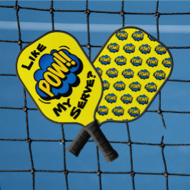 Leuke Retro Pop Art Pickleball Paddle