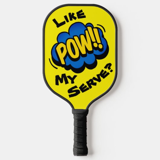 Leuke Retro Pop Art Pickleball Paddle (Voorkant)