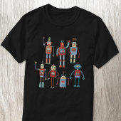 Leuke retro robot t-shirt