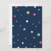 Leuke Retro 'Rollen naar Ouderschap' Baby Shower Kaart (Achterkant)