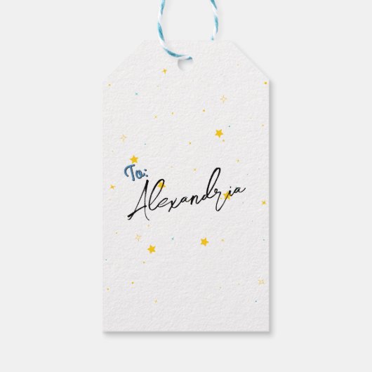 Leuke Retro Secret Santa Peppermint Snoep Swirl Cadeaulabel (Achterkant)