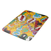 Leuke Retro Stripboek Pop Art Explosies Badmat (Gekanteld)