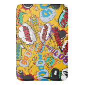 Leuke Retro Stripboek Pop Art Explosies Badmat (Voorkant Verticaal)