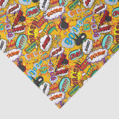 Leuke Retro Stripboek Pop Art Explosies Tissuepapier (Detail)