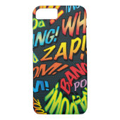 Leuke Retro Stripboek Pop Art Geluiden Case-Mate iPhone Case (Achterkant)