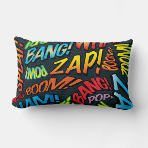 Leuke Retro Stripboek Pop Art Geluiden Kussen