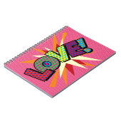 LEUKE Retro stripboek Pop Art Notitieboek (Linkerzijde)