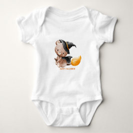 Leuke Retro "Trick or Treat" Spetterende Halloween Romper