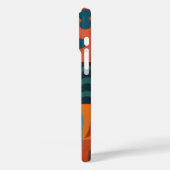 Leuke Retro Tuin Collage Patroon Motief Case-Mate iPhone Case (Achterkant / Links)