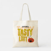 Leuke Retro Vervaaide Lekkere Buit Tote Bag (Achterkant)