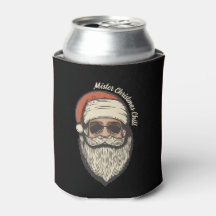 Leuke Retro Vintage Zonnebril Kerstman Vakantie
