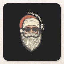 Leuke Retro Vintage Zonnebril Kerstman Vakantie