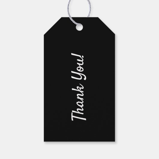 Leuke retro vinyl platen Verjaardagsfeestgeschenk Cadeaulabel (Achterkant)