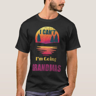 Leuke retro zonsondergang gaan naar oma's t-shirt